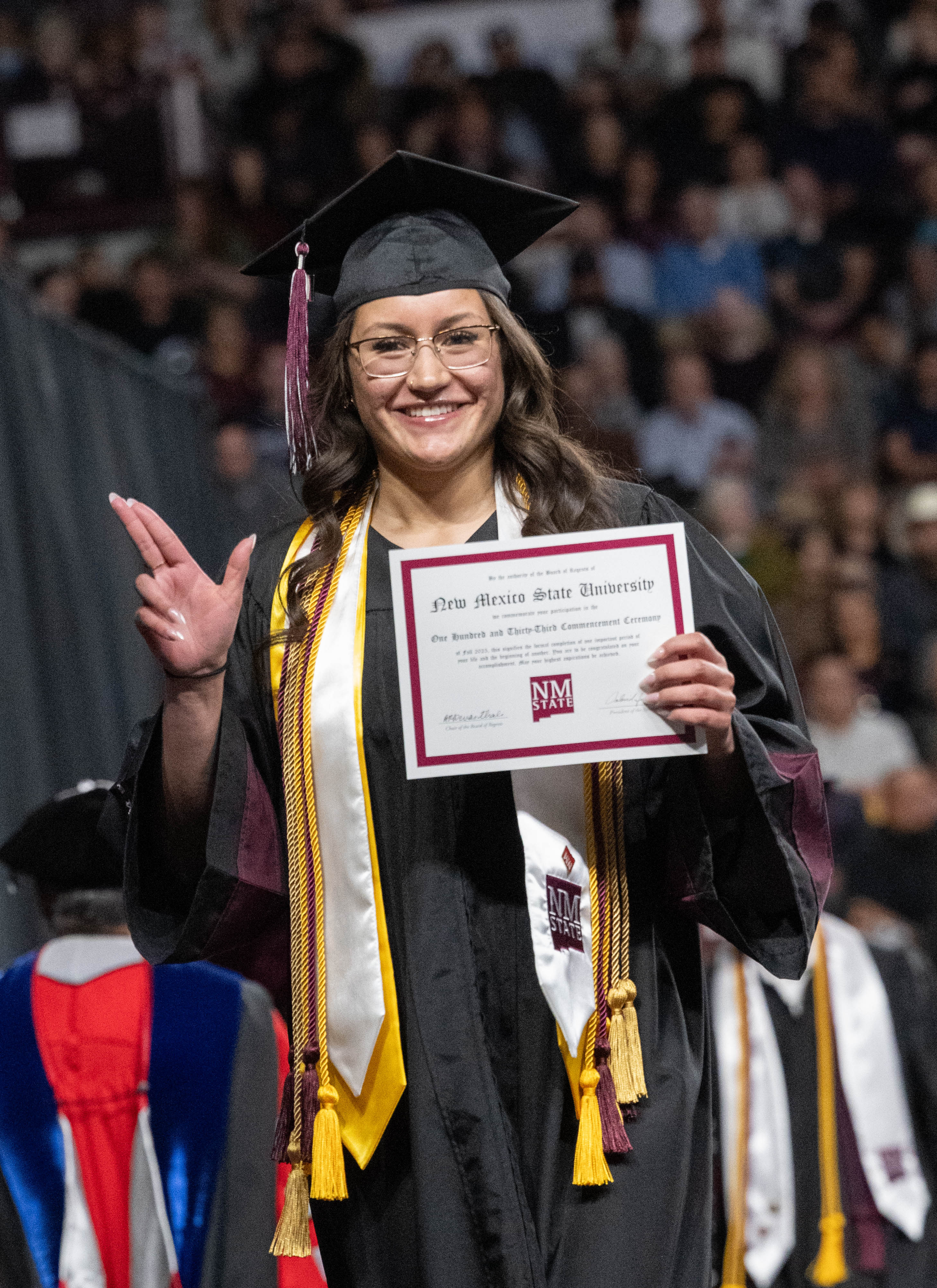Graduate Celebrating